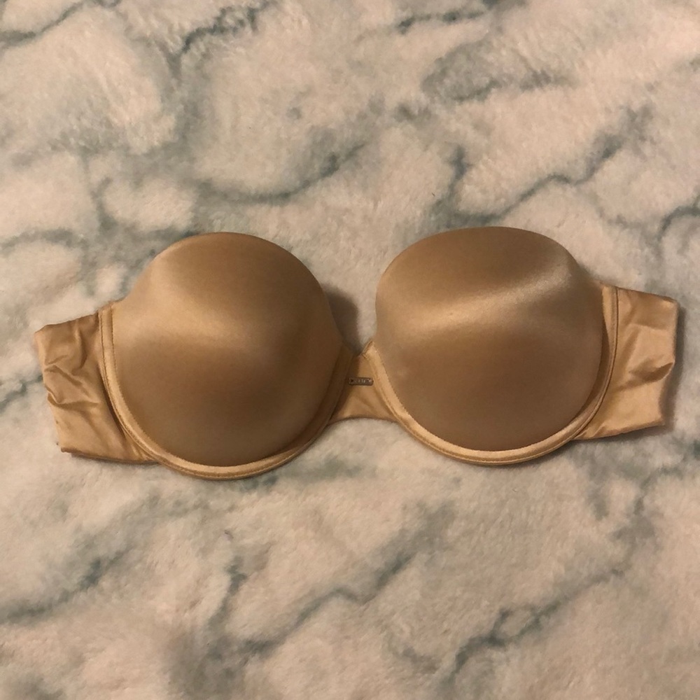 Strapless bra